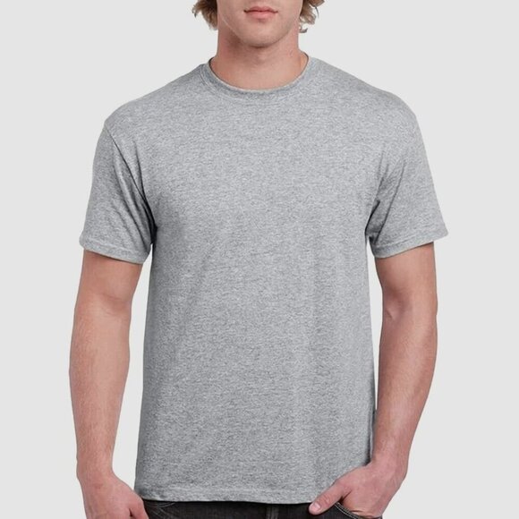 NWOT Lands' End Men's XL Gray Super-T Shirt 100% Cotton Short Sleeve Crewneck - Picture 1 of 8